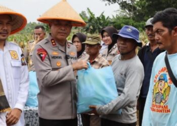 Sinergi Polri dan Petani, Polda Banten Panen Jagung Serentak Di Serang