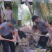 Pasca Banjir Aceh Utara, BKO Brimob Polda Banten Fokus Pembersihan Sisa Lumpur di Sekolah