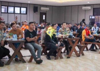 Kapolres Bogor Gelar Nobar Persib vs Persija, Perkuat Silaturahmi dan Jaga Kondusivitas