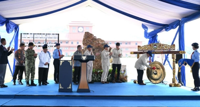 Presiden Prabowo Meresmikan Kampus dan SMA Taruna Nusantara di Malang
