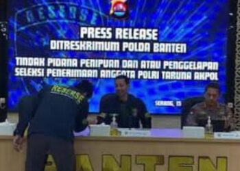 Dirkrimum Polda Banten Ungkap Penipuan Janji Lulus AKPOL Kerugian Rp1 Miliar