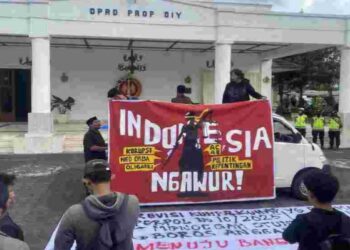 Mahasiswa Yogya Turun ke Jalan Tolak Pilkada Dipilih DPRD