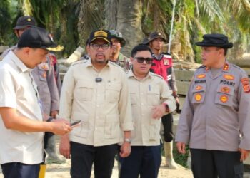 KSP RI Muhammad Qodari Tinjau Pembangunan Huntap Polri di Aceh Tamiang