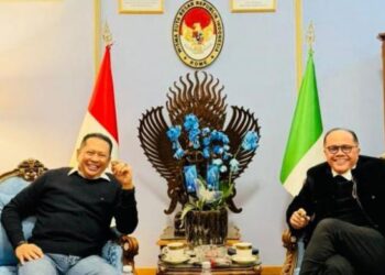 Temui Dubes di Roma, Bamsoet Dorong Kerja Sama RI-Italia Fokus ke Transfer Teknologi dan Ekonomi