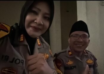Pisah Sambut Kapolsek Dramaga Polres Bogor, AKP Desi Triana SH Kepada IPTU Agripinus Montani Zalukhu SH