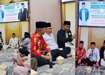 Jenderal TNI (Purn.) Dudung Abdurachman dan Wilson Lalengke Berbuka Bersama di Kediaman Ustadz Anton Susanto