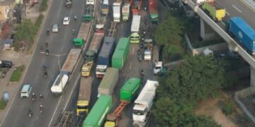 A-JUM Sebut Jakarta Utara Biang Macet Akibat Truk Kontainer, Pramono dan Pelindo Duduk Manis