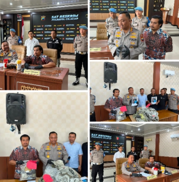 Polresta Cilacap Ungkap Pembunuhan Berencana WN Singapura, Dua Pelaku Ditangkap