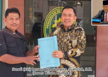 Tak Kunjung Dibayar PUPR, Warga Suka Baru Lampung Selatan Daftarkan Eksekusi ke PN Kalianda