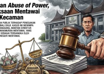 Skandal Penegakan Hukum, Kejaksaan Mentawai Dipertanyakan