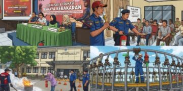 Ancaman Nyata! Pertamina EP Turun Tangan Latih 207 Warga Tarakan Hadapi Kebakaran