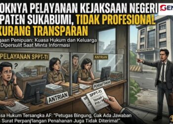 Bobrok..!!? Pelayanan Kejaksaan Negeri Kabupaten Sukabumi, Tidak Profesional dan Kurang Transparan