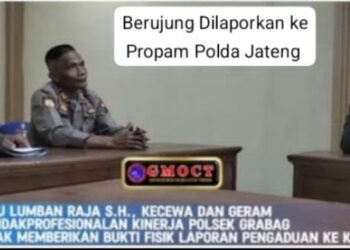 Detik-detik Kapolsek Grabag Mengaku Lupa Serahkan Bukti Laporan, Bungkam Saat Ditanya Hak Pelapor Secara Presisi