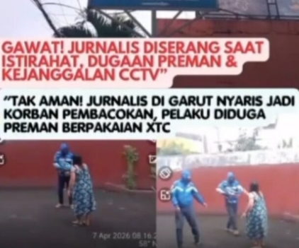 Gawat! Jurnalis Diserang Preman Menggunakan Atribut XTC di Penginapan Surya Alam Garut, CCTV Diduga Sengaja Dimatikan