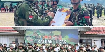 TNI-AD Berhasil Amankan 2.000 Batang Ganja di Pegunungan Bintang “Terima Penghargaan”