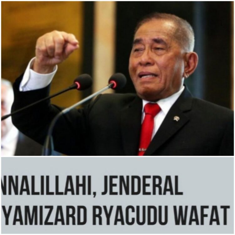Indonesia Kehilangan Salah Satu Putra Terbaik, Sekaligus Tokoh Militer Senior