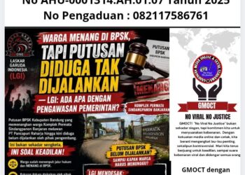Tajam! Putusan BPSK Diabaikan Pengembang Sindangpanon, LSM LGI: Pemkab Bandung Lemah, Rasa Keadilan Dicederai