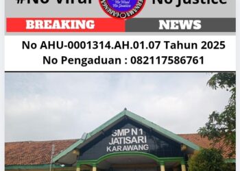 Anggota Komite SMPN 1 Jatisari Diduga Rendahkan Wartawan Senior Almarhum, Sikap Kepala Sekolah Menuai Kritik