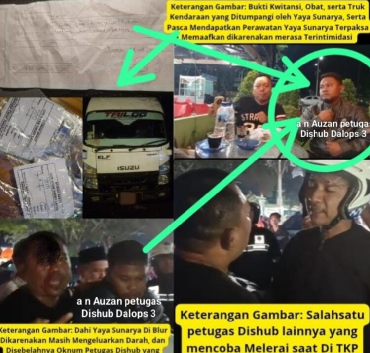 Oknum Dishub Langsa Arogan & Kasar, Dahi Sopir Truk Terbelah Hingga Dijahit: Korban Terpaksa Memaafkan Ditekan Masalah SIM Anak & Kendaraan