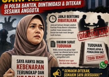 Fakta Terbaru: Widia Nopitasari Ungkap Jalan Berliku Cari Keadilan di Polda Banten, Diintimidasi & Ditekan Sesama Anggota