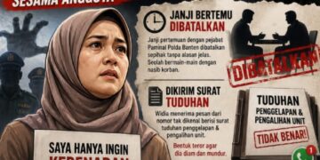 Fakta Terbaru: Widia Nopitasari Ungkap Jalan Berliku Cari Keadilan di Polda Banten, Diintimidasi & Ditekan Sesama Anggota
