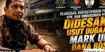 Kejaksaan, Kortastipidkor Polri, KPK, dan Ombudsman RI Didesak Usut Dugaan Mark Up Dana BOS di SMPN 2 Sindangagung Kuningan