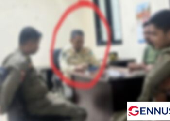 Viral di Medsos, Diduga Pejabat Satpol PP Ogan Ilir Asyik Main Gaplek Saat Jam Kerja
