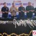 77 Senjata Api Rakitan Diserahkan Warga, Polres OKI Amankan 3 Pelaku di Pekan Pertama Ops Senpi Musi 2026
