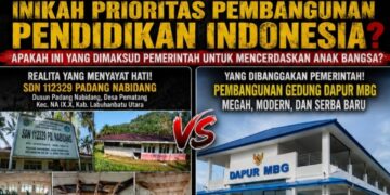 Viral Sekolah Reot, Dapur MBG Megah! ” Inikah Prioritas Pembangunan Pendidikan Indonesia?