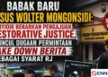 Kasus Wolter Mongonsidi: Syarat RJ Saksi Disuruh Polisi Minta Hapus Berita, Pelaku Tidak Di Tahan