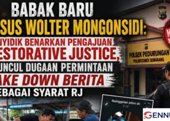 Kasus Wolter Mongonsidi: Syarat RJ Saksi Disuruh Polisi Minta Hapus Berita, Pelaku Tidak Di Tahan