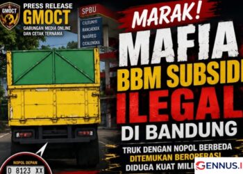 Marak Mafia BBM Subsidi Ilegal di Bandung, Truk dengan Nopol Berbeda Ditemukan Beroperasi, Diduga Kuat Milik H. OD