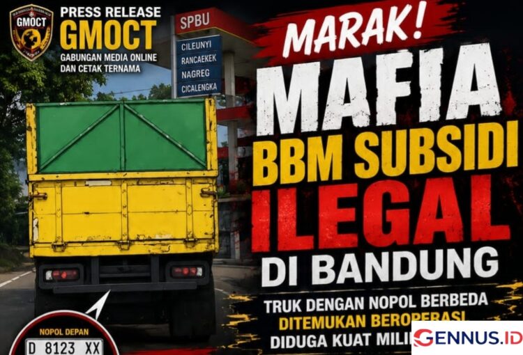 Marak Mafia BBM Subsidi Ilegal di Bandung, Truk dengan Nopol Berbeda Ditemukan Beroperasi, Diduga Kuat Milik H. OD