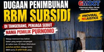 Dugaan Penimbunan BBM Subsidi di Tangerang, Penjaga Sebut Nama Pemilik Purnomo