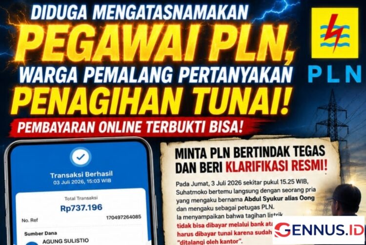 Diduga Mengatasnamakan Petugas PLN, Warga Pemalang Sorot Penagihan Tunai: Pembayaran Online Terbukti Berhasil, Minta PLN Lakukan Pemeriksaan Internal