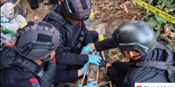 Unit Jibom Gegana Polda Jabar Tuntas Tangani Amunisi Pasca Ledakan, Lokasi Dinyatakan Aman