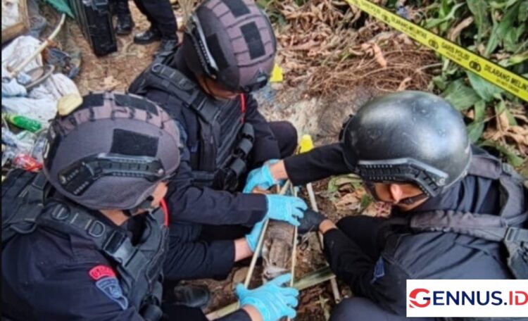 Unit Jibom Gegana Polda Jabar Tuntas Tangani Amunisi Pasca Ledakan, Lokasi Dinyatakan Aman