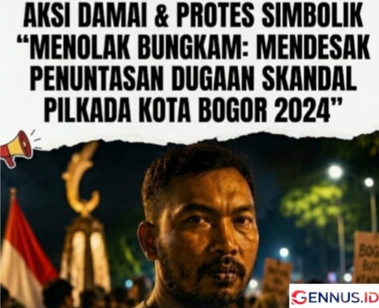 Aksi Damai & Protes Simbolik “Menolak Bungkam: Mendesak Penuntasan Dugaan Skandal Pilkada Kota Bogor 2024”