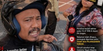 Teguh Riyanto Soroti Dugaan Sikap Oknum Advokat di PN Sragen: “Mengapa Minta Saya Ditahan Padahal Tak Ada Masalah Hukum?”