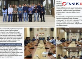 Forum Jurnalis Caram Seguguk Resmi Terbentuk, Siap Perkuat Solidaritas dan Profesionalisme Wartawan Ogan Ilir