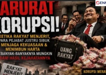 NKRI Darurat Korupsi: Ketika Rakyat Menjerit, Para Pejabat Justru Sibuk Menjaga Kekuasaan & Menimbun Harta Sebanyak- banyaknya Mungkin dari Hasil Kejahatannya?