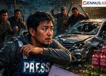 Wartawan Dikeroyok Saat Liput Dugaan LPG Ilegal di Rumpin, Luka-Luka dan Mobil Dirusak