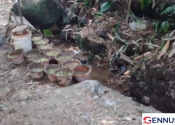 Proyek Irigasi di Desa Cibitung Kulon Tidak Sesuai Hasil dengan Besarnya Angaran Jadi Sorotan!
