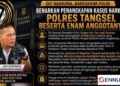 Coreng Institusi, Bareskrim Polri Akui Tangani Dugaan Kasus Narkoba yang Libatkan Anggota Polresta Tangsel