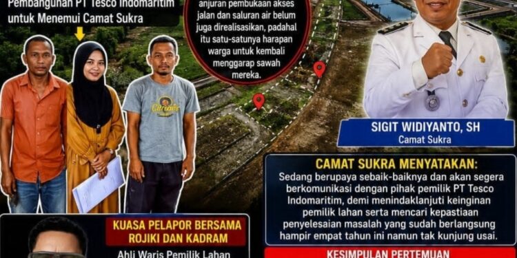 Pasca Viral!!!:  Ombudsman Jabar Sarankan Kuasa Pelapor dan Ahli Waris Temui Camat Sukra Demi Akses Lahan yang Terisolir Selama Hampir 4 Tahun