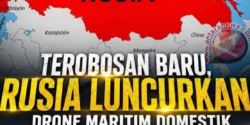 Inovasi Militer Rusia: Avatar 001 Drone Maritim Tanpa Awak ” Tidak Bisa Tenggelam