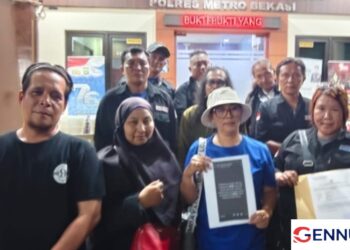 Dinilai Cemarkan Nama Organisasi FWJ Indonesia, Pengurus Korwil Kabupaten Bekasi Laporkan RSP alias Ros ke Polisi