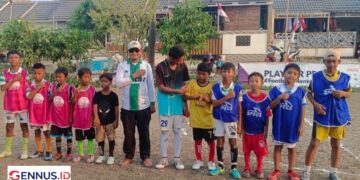 Perum Leticia Buni Bhakti Kabupaten Bekasi Meriahkan HUT RI Ke-81 Tahun dengan Lomba Futsal, Piala Ketua RT