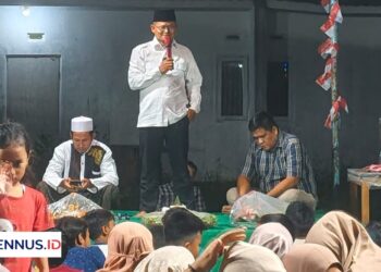 Masyarakat Perum Leticia 2 Buni Bhakti Bekasi Menggelar Malam Tirakatan HUT RI Ke-81 Tahun