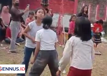 Asiknya Lomba Makan Kerupuk “Kemeriahan Warga Gardu Raya Dihari HUT RI Ke-81 Tahun Indonesia
